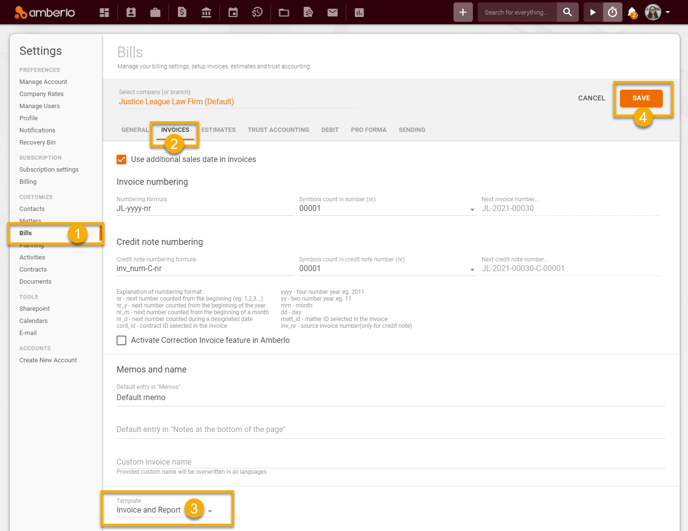 how-to-set-default-invoice-template